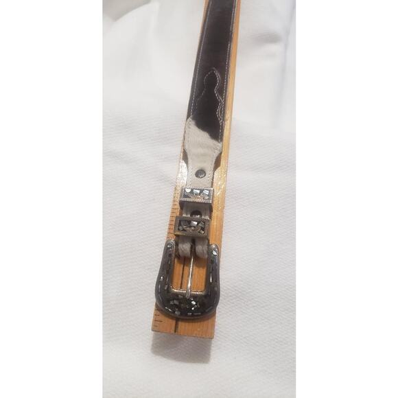 WOMENS WESTERN PONY HAIR BELT MADE IN MEXICO 26 INCHES main image 5